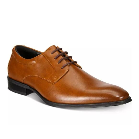 ALFANI Men's Andrew Plain Toe Derbys SIZE 7.5 - Picture 1 of 5